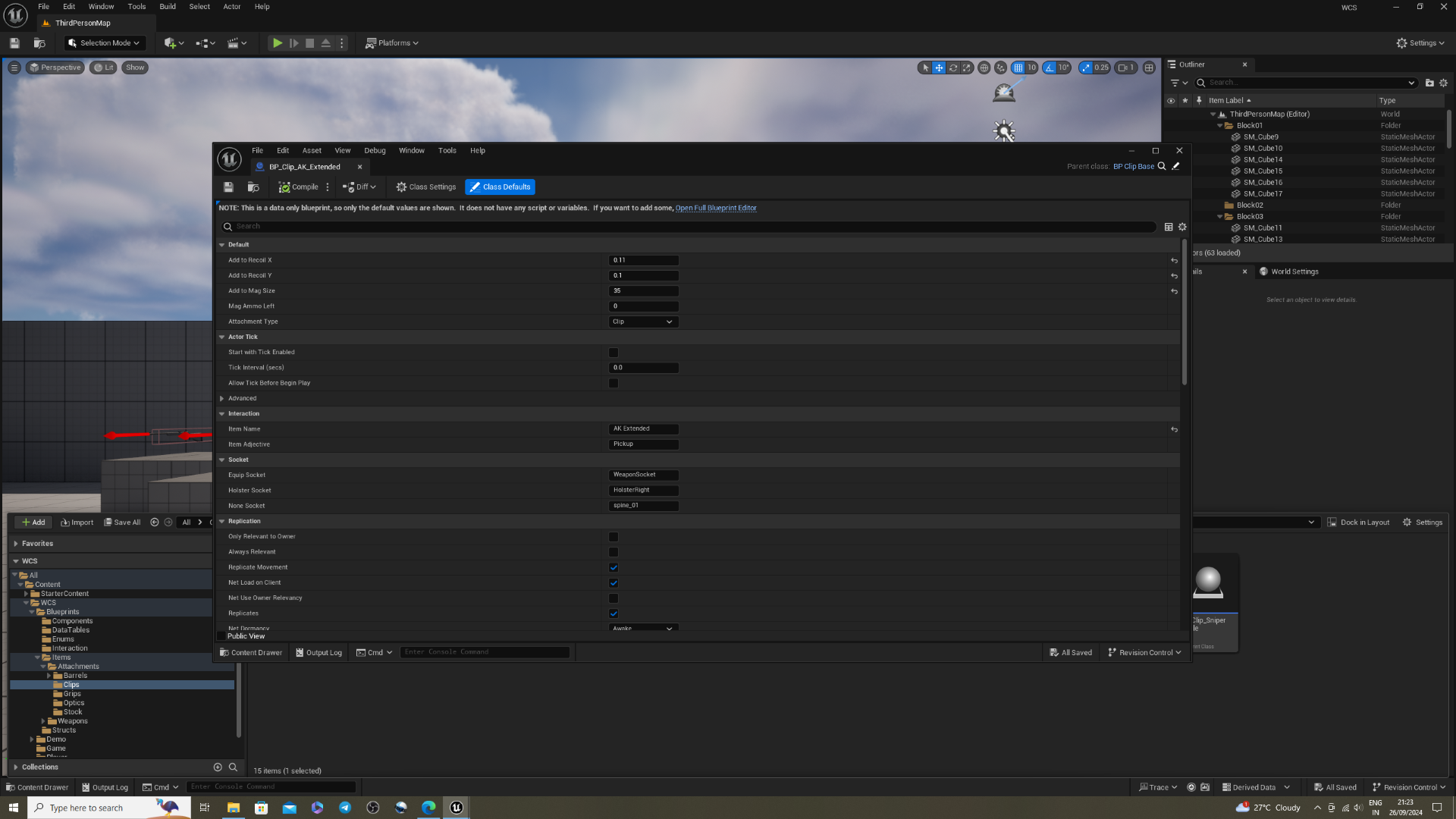 Weapon Customisation System - Screenshot
